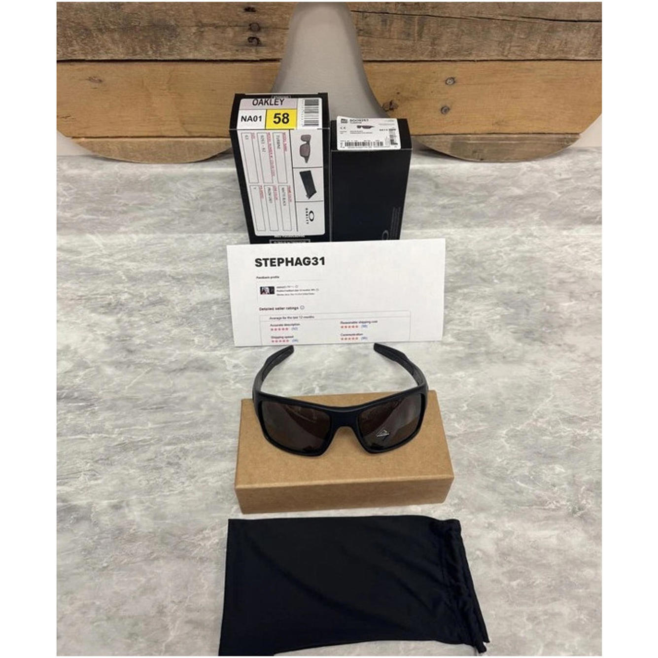 Oakley | New | Turbine | 9263 - 62 | Matte Black | Prizm Grey